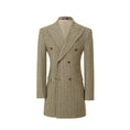 Cargar la imagen en la vista de la galería, Men's Wool Coat Winter Double Breasted Long Coat 2769
