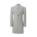 Cargar la imagen en la vista de la galería, Men's Coat Winter Trench Long Coat With Pockets 2772
