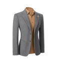 Load image into Gallery viewer, Simple Winter Tweed Herringbone 2 Pieces Mens Suits 2784
