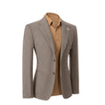 Load image into Gallery viewer, Simple Winter Tweed Herringbone 2 Pieces Mens Suits 2784
