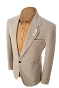 Load image into Gallery viewer, Classical Retro Herringbone 2 Pieces Mens Suits With Pockets 2783
