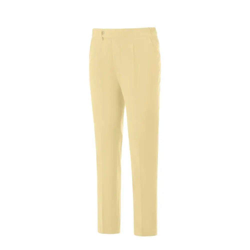 Men's Peak Lapel Double Breasted Corduroy 2 Piece Suit