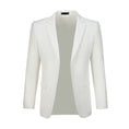 Cargar la imagen en la vista de la galería, Ivory Men's Two Button Blazer for Party, Wedding and Business
