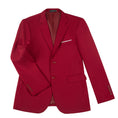 Load image into Gallery viewer, Red Two Button Wedding 2 Pieces Men's Suits Jacket+Pants
