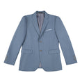 Load image into Gallery viewer, Denim Blue Two Button Wedding 3 Pieces Slim Fit Men Suits
