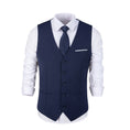 Load image into Gallery viewer, Navy Men's Vest for Party, Wedding and Business
