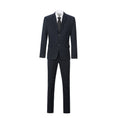 Cargar la imagen en la vista de la galería, New Arrival Navy Stripe Party Banquet Formal 2 Piece Men Suits
