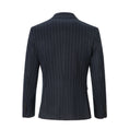 Charger l'image dans la visionneuse de la galerie, New Arrival Navy Stripe Party Banquet Formal 2 Piece Men Suits
