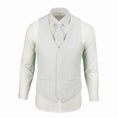 Charger l'image dans la visionneuse de la galerie, Ivory Men's Vest for Party, Wedding and Business
