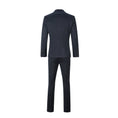 Load image into Gallery viewer, New Arrival Navy Stripe Party Banquet Formal 2 Piece Men Suits
