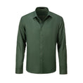 Bild in Galerie-Betrachter laden, Green Men's Urban Stylish Casual Business Slim Fit Long Sleeve Button Up Dress Shirt
