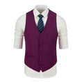 Load image into Gallery viewer, Purple Men's Vest for Party, Wedding and Business
