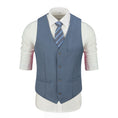 Charger l'image dans la visionneuse de la galerie, Men's Suits 2 Pieces Vest+Pants Set V-Neck Slim Fit Casual Waistcoat Suit
