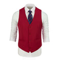 Charger l'image dans la visionneuse de la galerie, Red Men's Vest for Party, Wedding and Business
