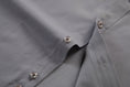 Bild in Galerie-Betrachter laden, Grey Men's Urban Stylish Casual Business Slim Fit Long Sleeve Button Up Dress Shirt
