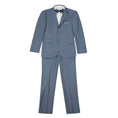 Charger l'image dans la visionneuse de la galerie, Denim Blue Two Button Wedding 3 Pieces Slim Fit Men Suits
