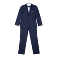 Load image into Gallery viewer, Navy Two Button Wedding 3 Pieces Slim Fit Men Suits
