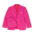 Cargar la imagen en la vista de la galería, Fuchsia Two Button Wedding 2 Pieces Men's Suits Jacket+Pants
