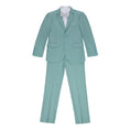 Cargar la imagen en la vista de la galería, Mint Green Two Button Wedding 3 Pieces Slim Fit Men Suits
