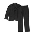 Cargar la imagen en la vista de la galería, Black Two Button 2 Pieces Men's Suits Jacket+Pants
