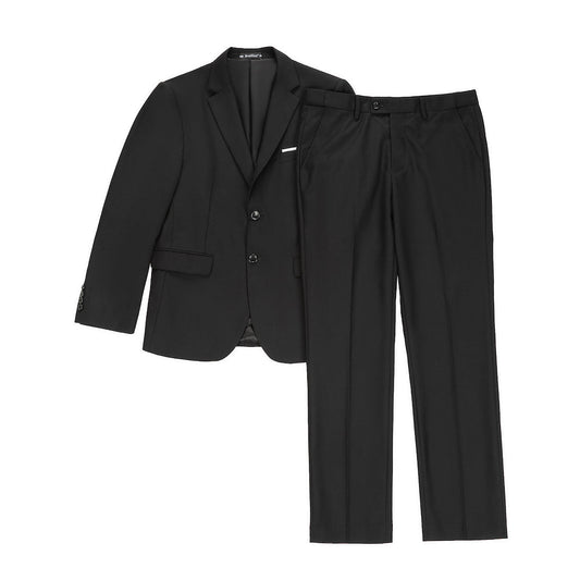 Black Two Button 2 Pieces Men's Suits Jacket+Pants