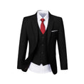 Cargar la imagen en la vista de la galería, Black Men's Two Button Blazer for Party, Wedding and Business
