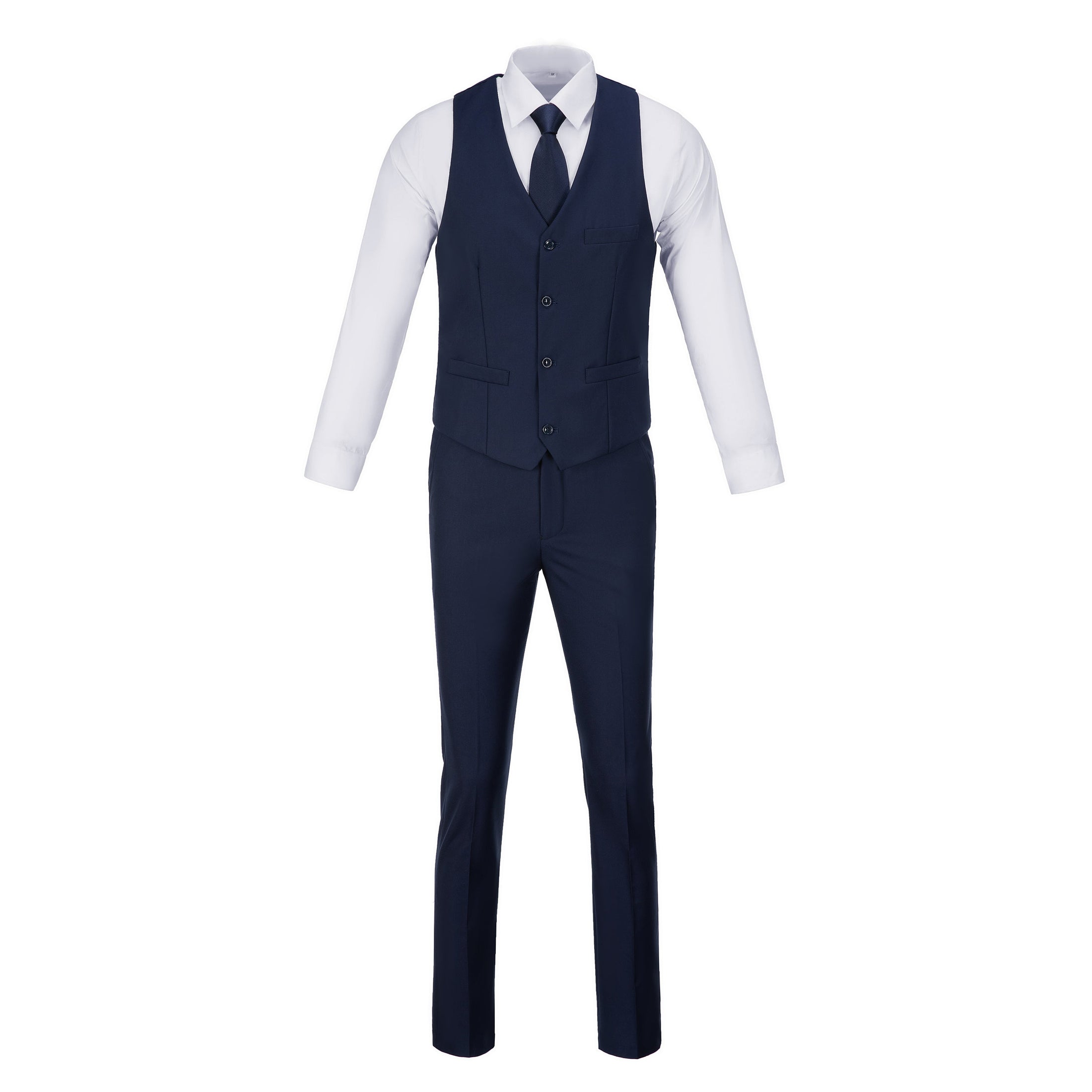 Two Button 3 Pieces Men Suits (MORE COLORS+)