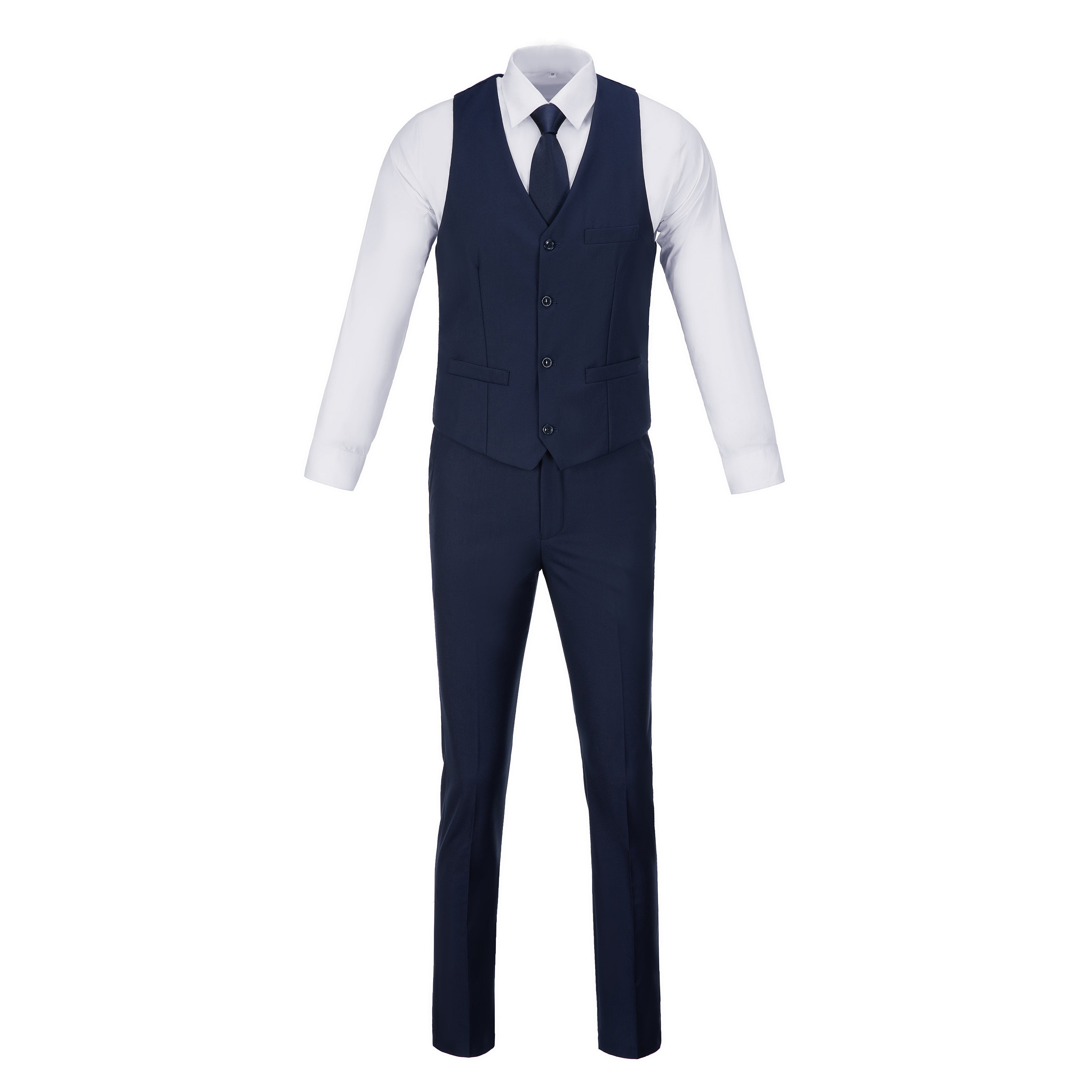 Two Button 3-Piece Men's Suit Modern Fit and Stylish Design (MORE COLORS+)