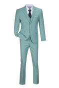 Charger l'image dans la visionneuse de la galerie, Two Button 3 Pieces Men Suits (MORE COLORS+)
