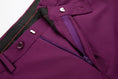 Cargar la imagen en la vista de la galería, Purple Men's Pants for Party, Wedding and Business
