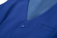 Charger l'image dans la visionneuse de la galerie, Royal Blue Men's Vest for Party, Wedding and Business
