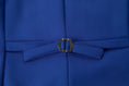 Charger l'image dans la visionneuse de la galerie, Royal Blue Men's Vest for Party, Wedding and Business
