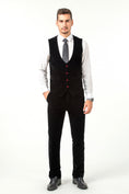 Cargar la imagen en la vista de la galería, Velvet 3 Piece Men's Formal Suits(MORE COLORS+)
