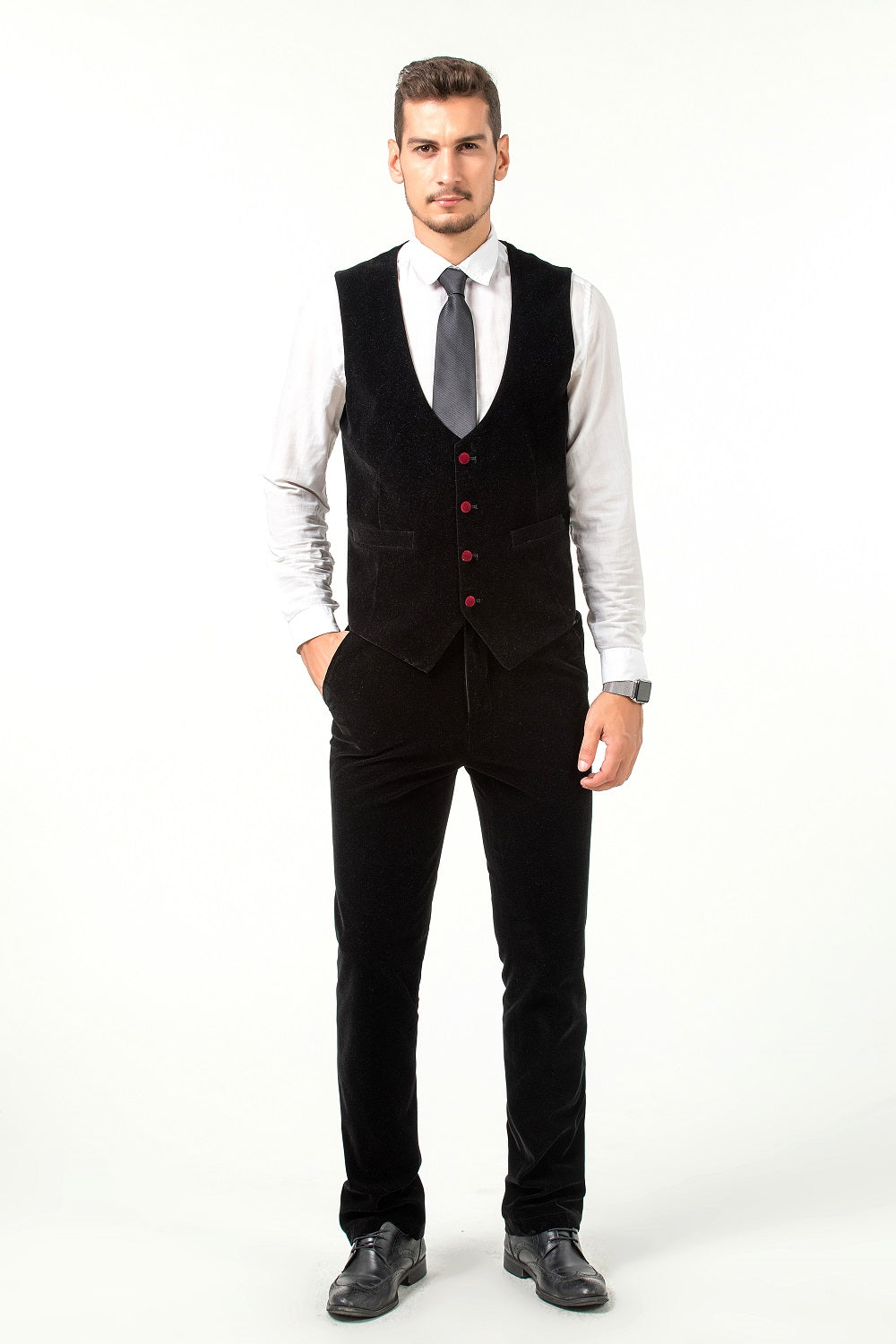 Velvet 3 Piece Men's Formal Suits(MORE COLORS+)