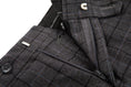 Bild in Galerie-Betrachter laden, Grey Plaid Men's 3 Piece Suits
