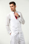 Cargar la imagen en la vista de la galería, Two Button 3 Pieces Slim Fit Men Suits (MORE COLORS+)
