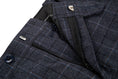 Charger l'image dans la visionneuse de la galerie, Dark Grey Plaid Men's 3 Piece Suits
