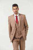 Bild in Galerie-Betrachter laden, Two Button 3 Pieces Slim Fit Men Suits (MORE COLORS+)
