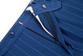 Cargar la imagen en la vista de la galería, Royal Blue Stripe Men's 3 Piece Suits
