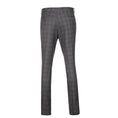 Cargar la imagen en la vista de la galería, Grey Plaid Men's Pants for Party, Wedding and Business
