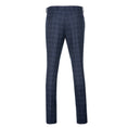 Cargar la imagen en la vista de la galería, Navy Plaid Men's Pants for Party, Wedding and Business
