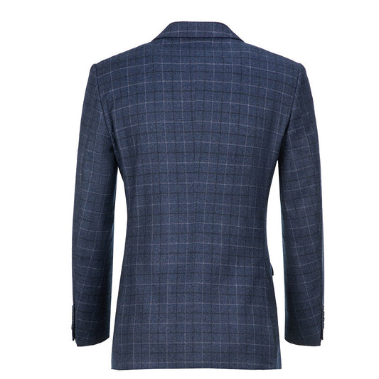 Men's Two-Tone Plaid Blazer
