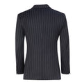 Charger l'image dans la visionneuse de la galerie, Navy Stripe Men's Double Breasted Blazer for Party, Wedding and Business
