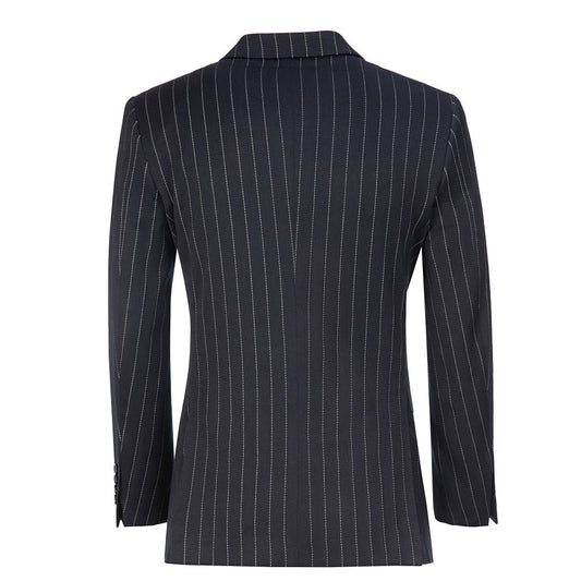 Men's Stripe Double Breasted Blazer