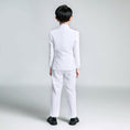 Charger l'image dans la visionneuse de la galerie, White Tuxedo 5 Piece Boys Suits
