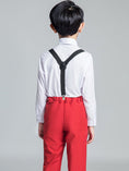 Charger l'image dans la visionneuse de la galerie, Red Classic Suits Set 5 Piece Boys Suits
