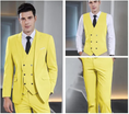 Cargar la imagen en la vista de la galería, Double Breasted Suit One Button 3 Piece Men's Suit
