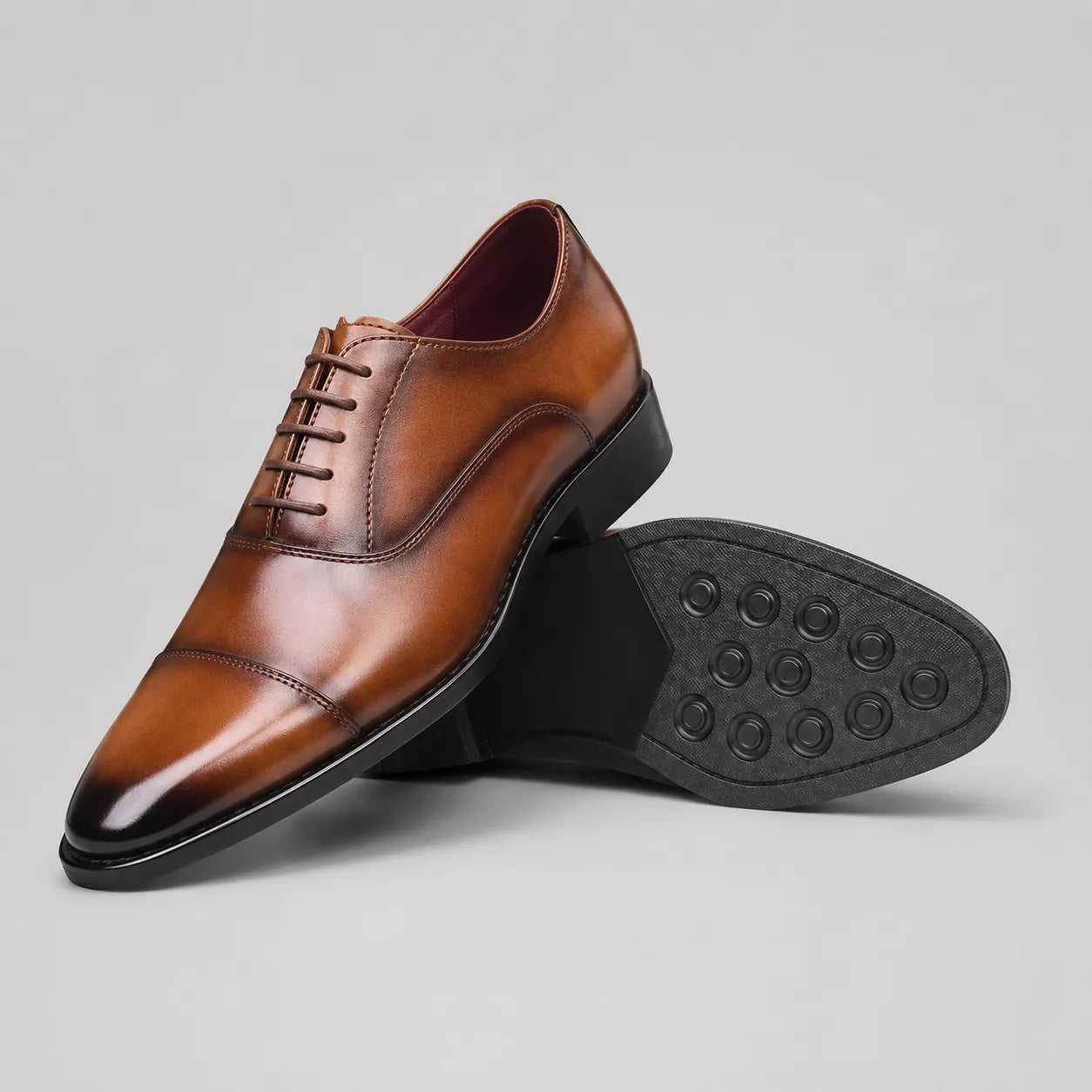 Men's Premium Leather Formal Oxford Shoes