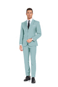 Load image into Gallery viewer, Two Button 2 Pieces Men's Suits Jacket+Pants（MORE COLORS+)
