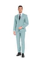 Two Button 2 Pieces Men's Suits Jacket+Pants（MORE COLORS+)